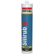 Soudal Silirub S Acetoxy Sanitary Silicone Sealant