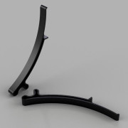 Stormguard 63mm Rain Deflector End Caps (Pair) 22CP396