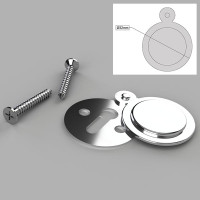 Stormguard Keyhole Cover Escutcheon 18SR546