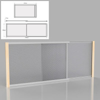 Stormguard Slides Apart Flyscreen 18SR639