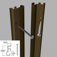 Stormguard Bryseal Around Door Seal 2057mm 01SR030
