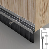 Stormguard HD Brush Bottom Door Seal 02SR019