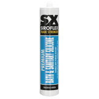 Siroflex SX Premium Bath & Sanitary Silicone 310ml