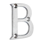 Timco Solid Brass Door Letter B 64mm TIMpac