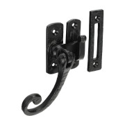 Curly Tail Casement Fastener Antique Black 86mm 1pcs