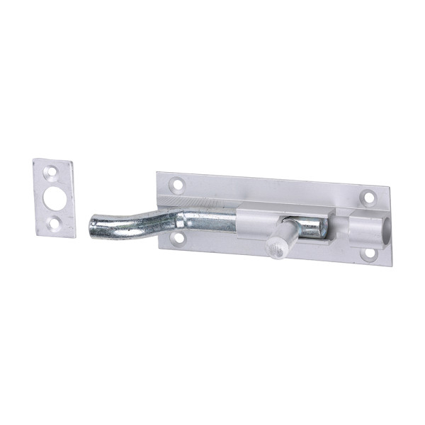 Satin Aluminium Necked Barrel Bolt 75x25mm 1pcs Satin Aluminium Necked Barrel Bolt 75x25mm 1pcs
