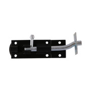 Timco Black Necked Tower Bolt 1pcs Plain Bag