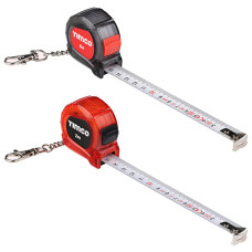 Timco Mini Tape Measures 2m x 16mm 15 Pieces