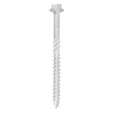 Timber Frame & Landscapeing Screws HEX Silver