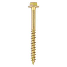 Timco Advanced Coach Screws HEX Flange Yellow