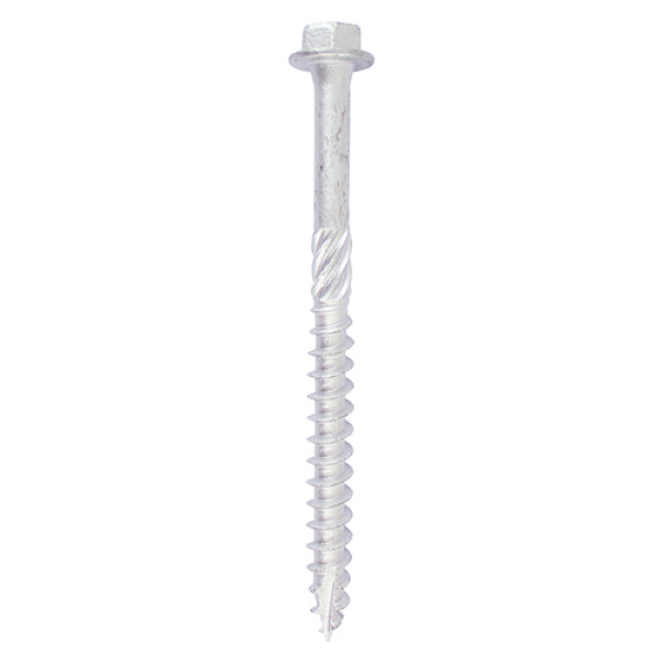 Timco Hex Head Heavy Duty Timber Screws Silver Timco Hex Head Heavy Duty Timber Screws Silver
