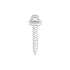 Timco Hex Metal Screws EPDM Washer Slash Point