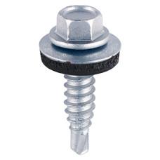 Timco Hex Stitching Screws EPDM Washer 6.3x22 100pcs