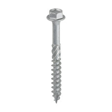 Timco Timber Frame Screws HEX Exterior Silver