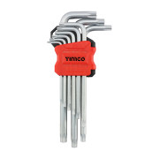 Timco Long Arm TX Drive Key Set 9pcs