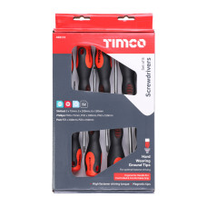 Timco Premium Screwdriver Set 8pcs