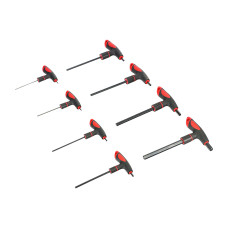Timco T-Handle Metric Hex Key Set 8pcs