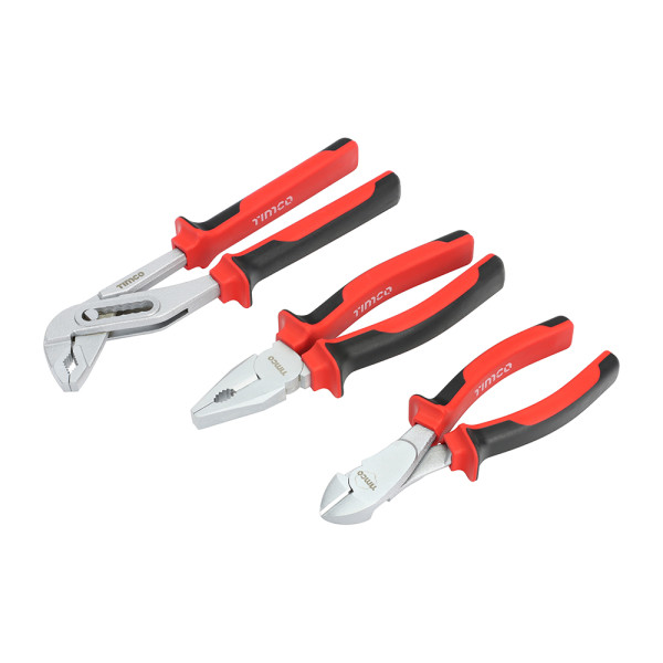 Timco Tradesmans Pliers Set 3pcs Timco Tradesmans Pliers Set 3pcs