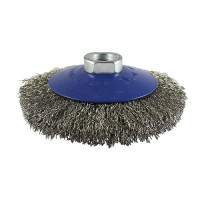 Angle Grinder Crimped Wire Bevel Brush 115mm SS