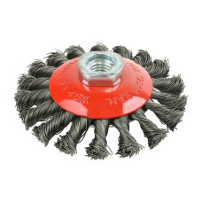 Angle Grinder Twist Knot Wire Bevel Brush 100mm