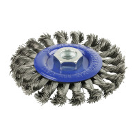 Angle Grinder Twist Wire Wheel Brush 115mm SS
