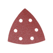 Timco Alu Oxide Red Delta Sanding Pads 95x95mm 5pcs