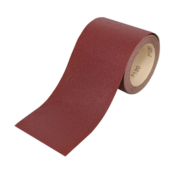 Timco Sandpaper Roll Red 115mm x 10m Timco Sandpaper Roll Red 115mm x 10m