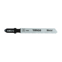 Timco HSS Jigsaw Blade for Metal T118B 5pcs