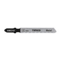 Timco HSS Jigsaw Blade for Metal T118G 5pcs