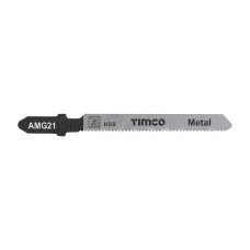 Timco HSS Jigsaw Blade for Metal T218A 5pcs
