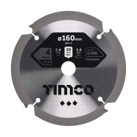Timco PCD Fibre Cement Saw Blade