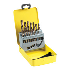 Timco HSS Cobalt Drill Bit Set 1-10mm 19pcs