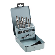 Timco HSS Ground Jobber Drill Bit Set 1-10mm 19pcs