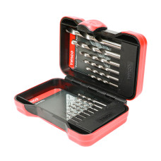 Timco HSS Ground Jobber Drill Bit Set 15pcs