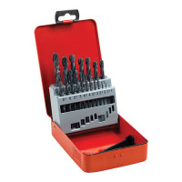 Timco HSS Roll Forged Jobber Drill Set 1-10mm 19pcs