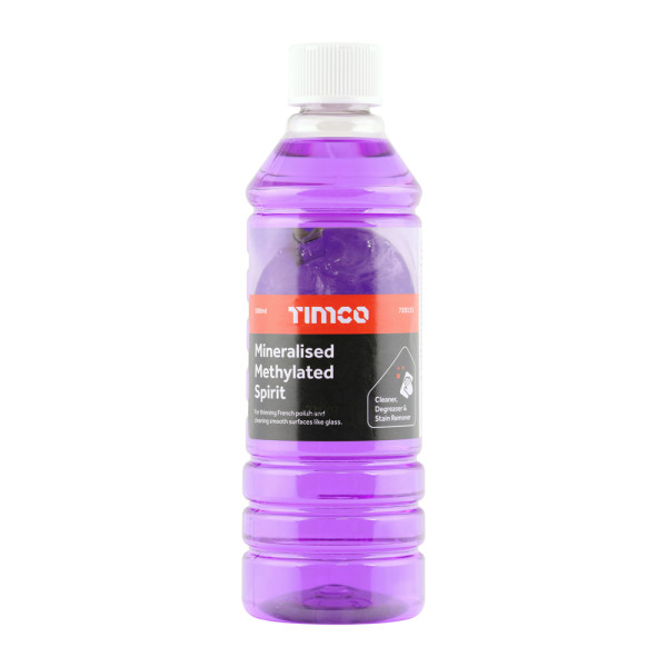 Timco Mineralised Methylated Spirit 500ml Timco Mineralised Methylated Spirit 500ml