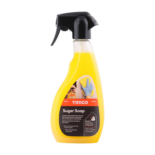 Timco Sugar Soap Ready To Use Spray 500ml Timco Sugar Soap Ready To Use Spray 500ml