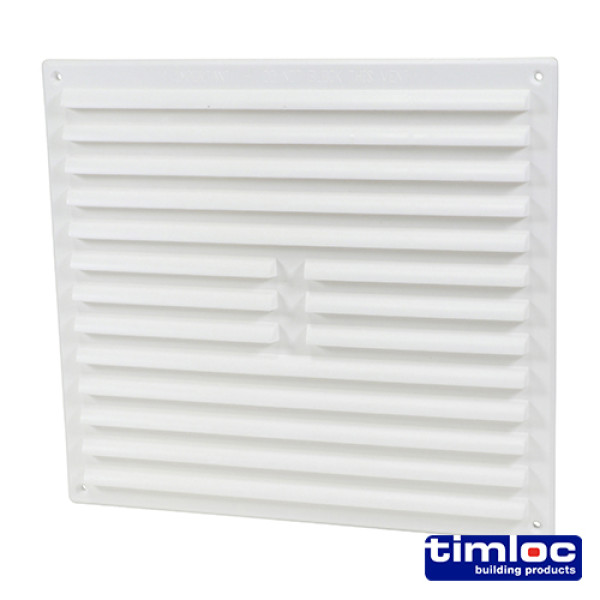 Timloc Hit & Miss Louvre Grille Vent White Timloc Hit & Miss Louvre Grille Vent White