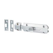 Architectural Flat Sec Bolt Satin Chrome 1pcs