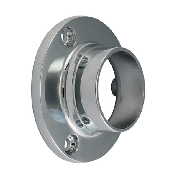 Round Tube End Socket Polished Chrome 25mm 2pcs Round Tube End Socket Polished Chrome 25mm 2pcs