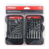 Timco Masonry Drill Bit Set 15pcs