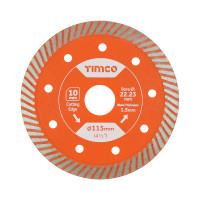 Timco Premium Tile & Ceramic Turbo Blade 115x22.2