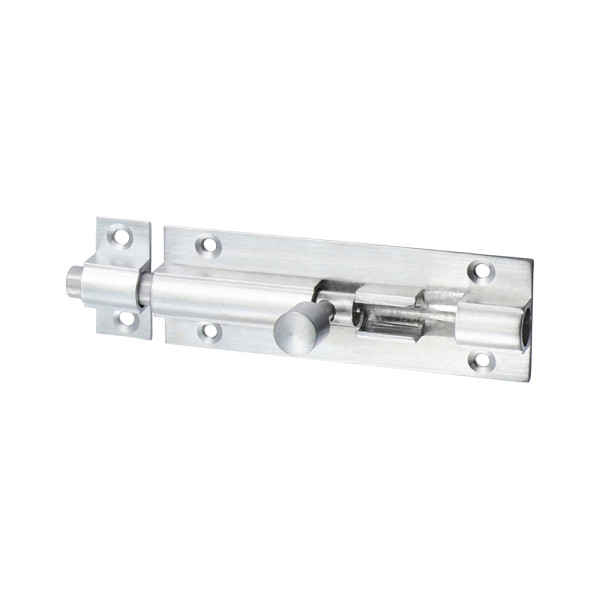 Timco Straight Barrel Bolt Satin Chrome 1pcs Timco Straight Barrel Bolt Satin Chrome 1pcs