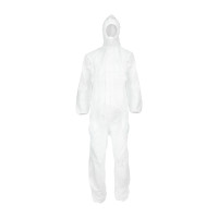 Cat III Type 5/6 Coverall White High Risk Protection