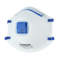 Timco FFP2 Moulded Mask with Valve