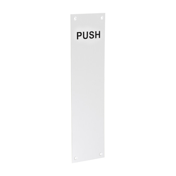 Timco Finger Plate PUSH SAA 305x76mm TIMpac Timco Finger Plate PUSH SAA 305x76mm TIMpac