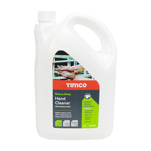 Timco Heavy Duty Hand Cleaner 4 Litres Timco Heavy Duty Hand Cleaner 4 Litres