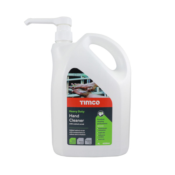 Timco Heavy Duty Hand Cleaner 4L with Pump Timco Heavy Duty Hand Cleaner 4L with Pump