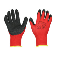 Timco Light Grip Crinkle Latex Coated Gloves