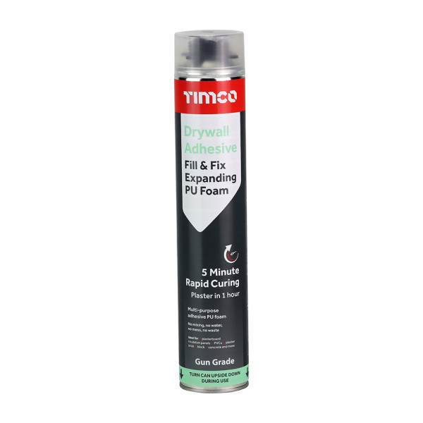 Drywall Adhesive Fil & Fix Expanding PU Foam 750ml Drywall Adhesive Fil & Fix Expanding PU Foam 750ml